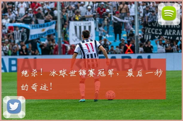 绝杀！冰球世锦赛冠军，最后一秒的奇迹！